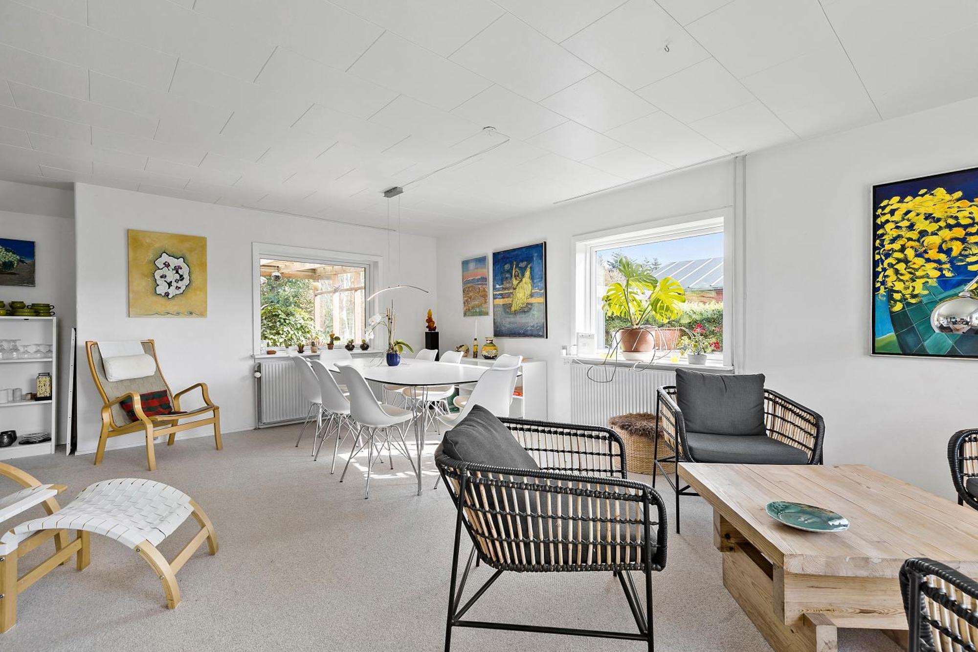 Logi I Hus Med Kunst Og Have Bed & Breakfast Vestervig Luaran gambar