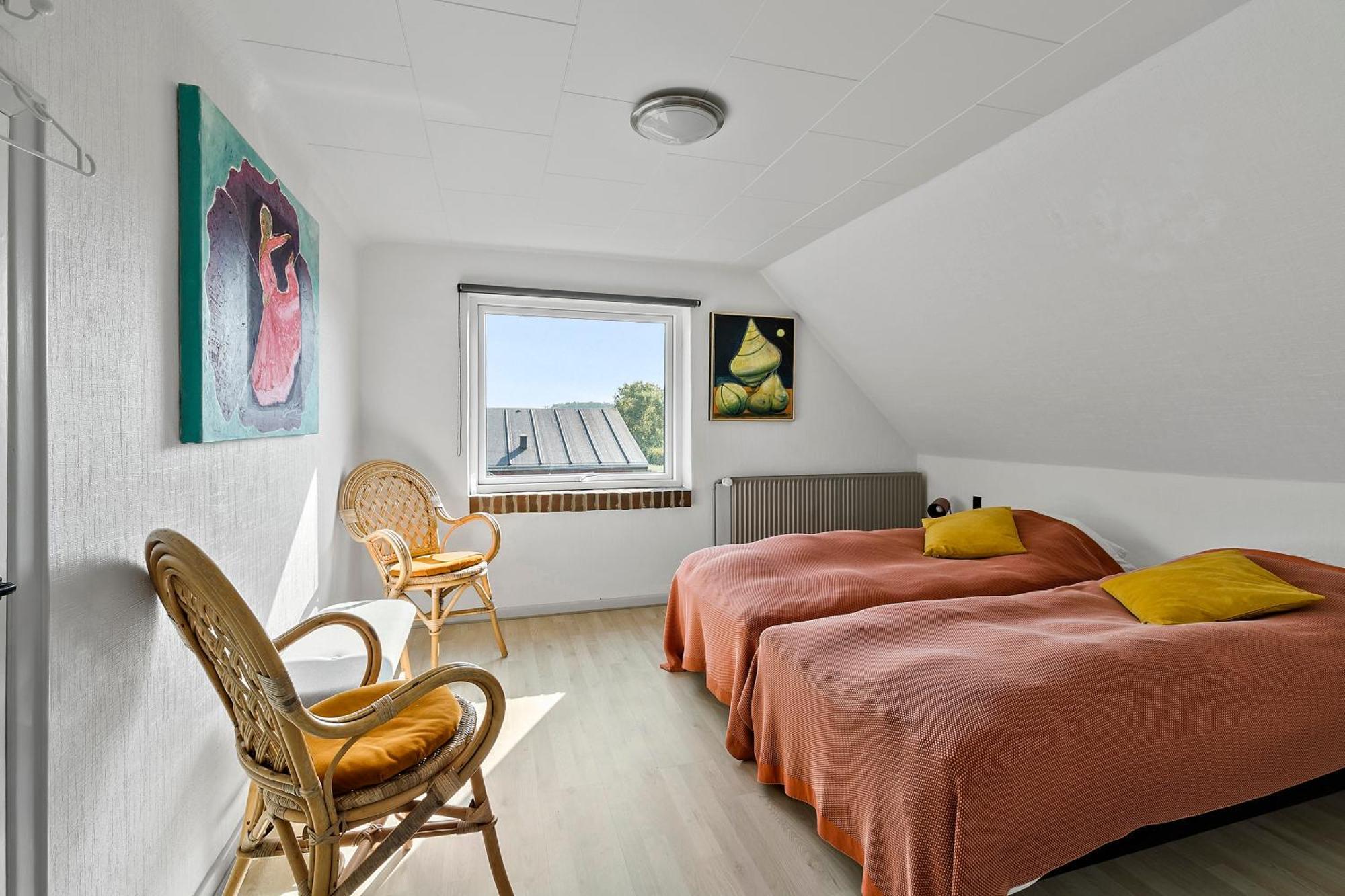 Logi I Hus Med Kunst Og Have Bed & Breakfast Vestervig Luaran gambar